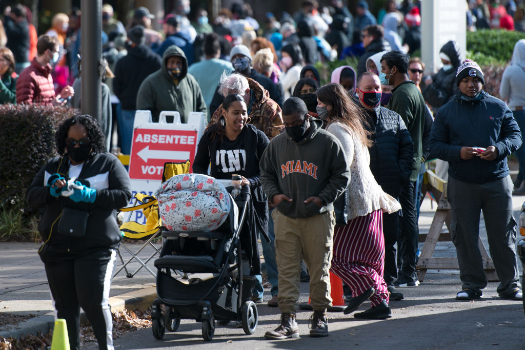 Black And Brown Voters Experience Increasing Wait Times At The Ballot Box