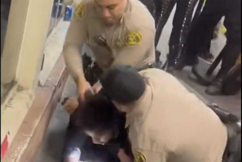 GoFundMe Starts After Brutal LASD Arrest On Video Leaves Security Guard Needing Eye Transplant