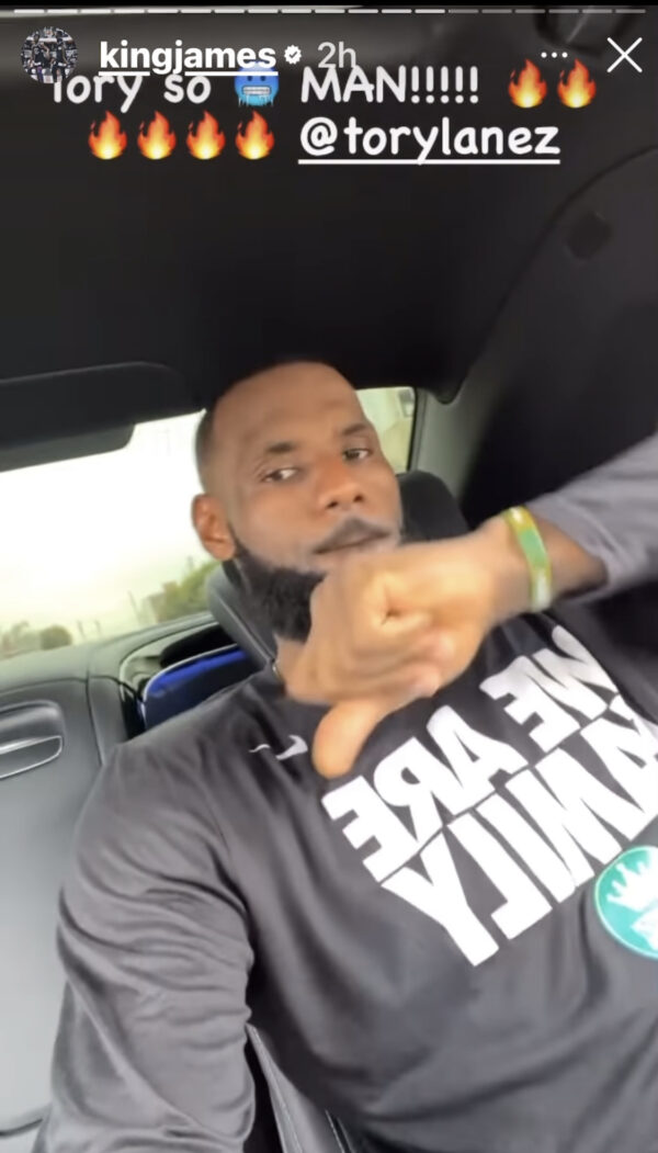 ‘Bron Nooooooooo Should’ve Kept This In the Group Chat!’: LeBron James Catches Heat for Supporting Tory Lanez’s Music, Fans Bring Up Rapper’s Alleged History of Violence