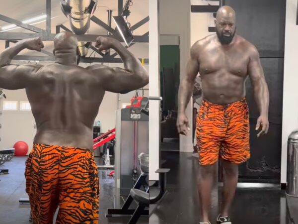 ‘Looking Like a Chocolate Hulk’: Shaquille O’Neal’s Shirtless Video Has Fans Lusting Over His Fit Body