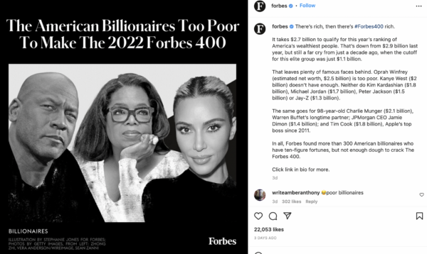 ‘Y’all Are Rude for This Statement’: Forbes Criticized for Declaring Billionaires Like Oprah and Jay-Z Too Poor for Their List Naming the 400 Wealthiest Americans