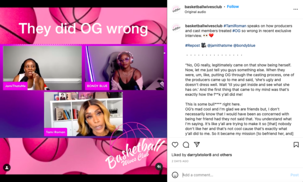 ‘Y’all Trying to Make It So Nobody Don’t Like Her’: Tami Roman Opens Up About Her Past Experience on ‘Basketball Wives’ and How Producers Treated OG Chijindu on Set  