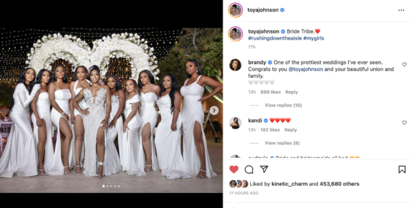 ‘Did They Edit Toya’s Sister Into the Picture?’ Fans Accuse Toya Johnson of Editing Family Members Into Her Wedding Photos