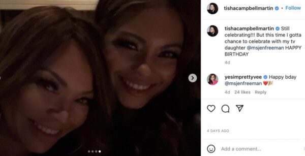 ‘Why Y’all Startin’ to Look Like Real Motha and Daughter’: Tisha Campbell and Jennifer Freeman Reunite for a Birthday Celebration