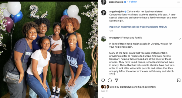 ‘There’s a Lesson There for Non-Black Folks Showing Up In Black Spaces’: Fans React to Angelina Jolie Attending Spelman’s Homecoming
