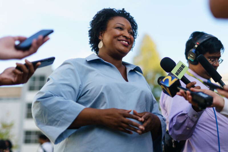 Stacey Abrams Concedes Defeat To Brian Kemp In Georgia Gubernatorial Rematch