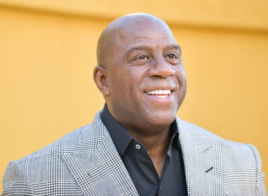 Basketball Legend Magic Johnson Hosts Food Giveaway In Detroit Ahead Of Holiday Season