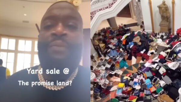 ‘This Ain’t No Hoarder’: Rick Ross Stuns Fans By Revealing His Mansion Is Flooded With Clothing and Shoes