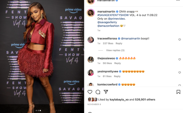 ‘We Just Minding Our Young, Rich, and Black Business’:  Marsai Martin Unbothered After Being Called Out for Dressing ‘Too Sexy’ During Savage X Fenty