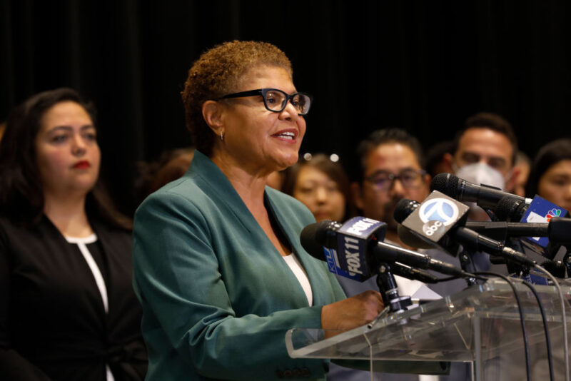 Karen Bass Launches New Housing Program To Help Tackle Homelessness In Los Angeles