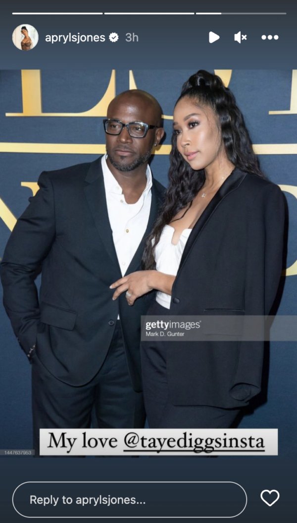 ‘Y’all Do Know This is Their Marriage Announcement, Right?’: Taye Diggs and Apryl Jones’ Latest Video Has Fans Believing They Have Tied the Knot