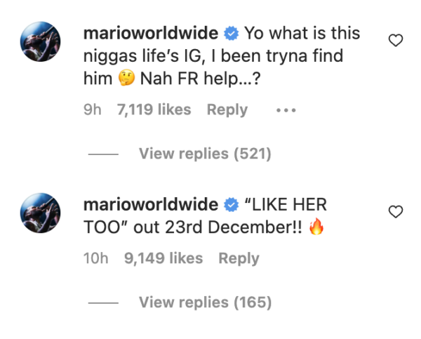 ‘I Want My Money Back’: Lyfe Jennings Slams Mario After He Seemingly Joins Critics Who Clowned His Vocals in Viral Concert Performance