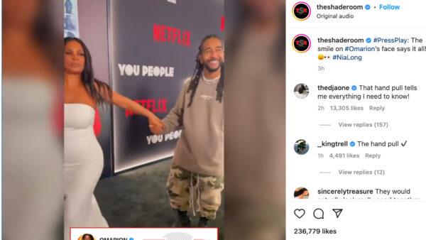 ‘I’m Single AF’: Nia Long Sets the Record Straight After She’s Caught Holding Hands With Omarion Months Following Split from Ime Udoka