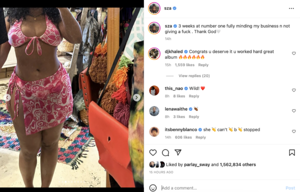 ‘I Just Got My Body Done, Ain’t Got No Guilt About It’: SZA Breaks the Internet Showing Off Her New ‘Yams’ and Fans Bring Up BBL Lyrics