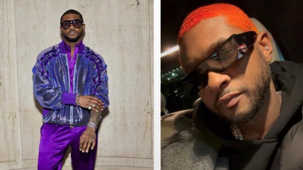 ‘He’s Definitely Going Through a Midlife Crisis’: Usher Fans Concerned After Singer Debuts Fiery New Hairdo