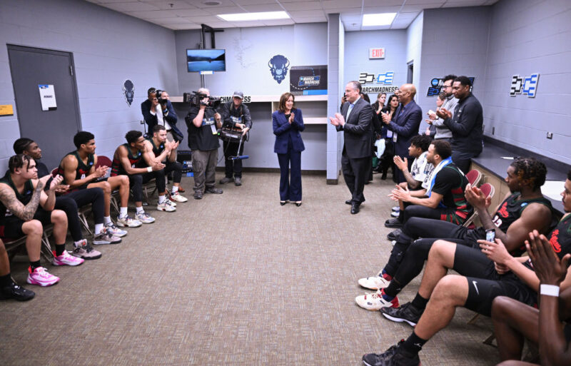 VP Harris Gives Howard University’s Basketball Team Motivational Speech After NCAA Tournament Loss