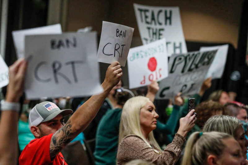 ‘Get Out Of The Country’: Video Shows Black Man Kicked Out Of School CRT Meeting As ‘Racist Woman’ Stays