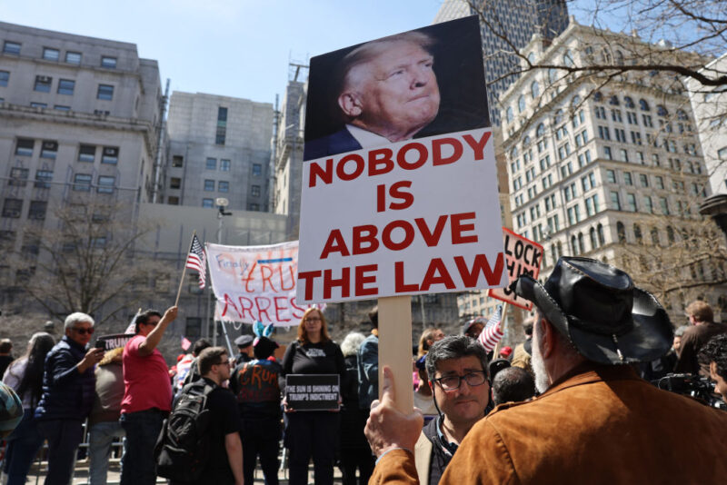 ‘Nobody Is Above The Law’: Trump Finally Arrested After NYC Grand Jury Indictment