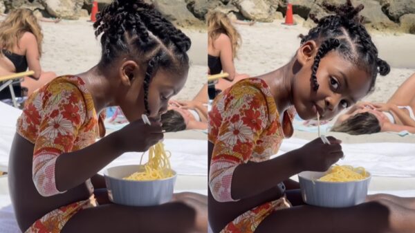 ‘She’s the Master at Side Eye!’: Fans Are Cracking Up Over Kaavia James’ Reaction to Mom Gabrielle Union Interrupting Her Meal 