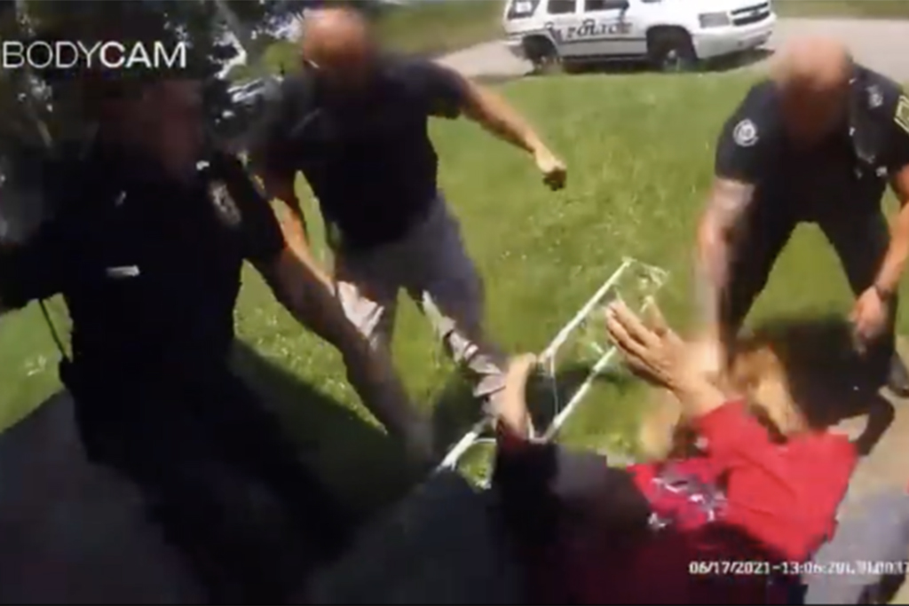 ‘Bite Him!’ Video Shows Alabama Cops Sic Police Dog On Unarmed Black Man They Attacked At His Home