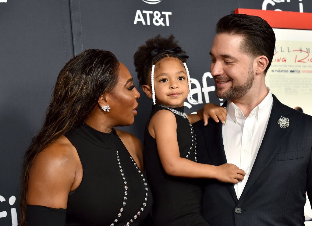 Serena Williams Tells Olympia She’s Going To Be A Big Sis, And Her Reaction Is Heart-Warming