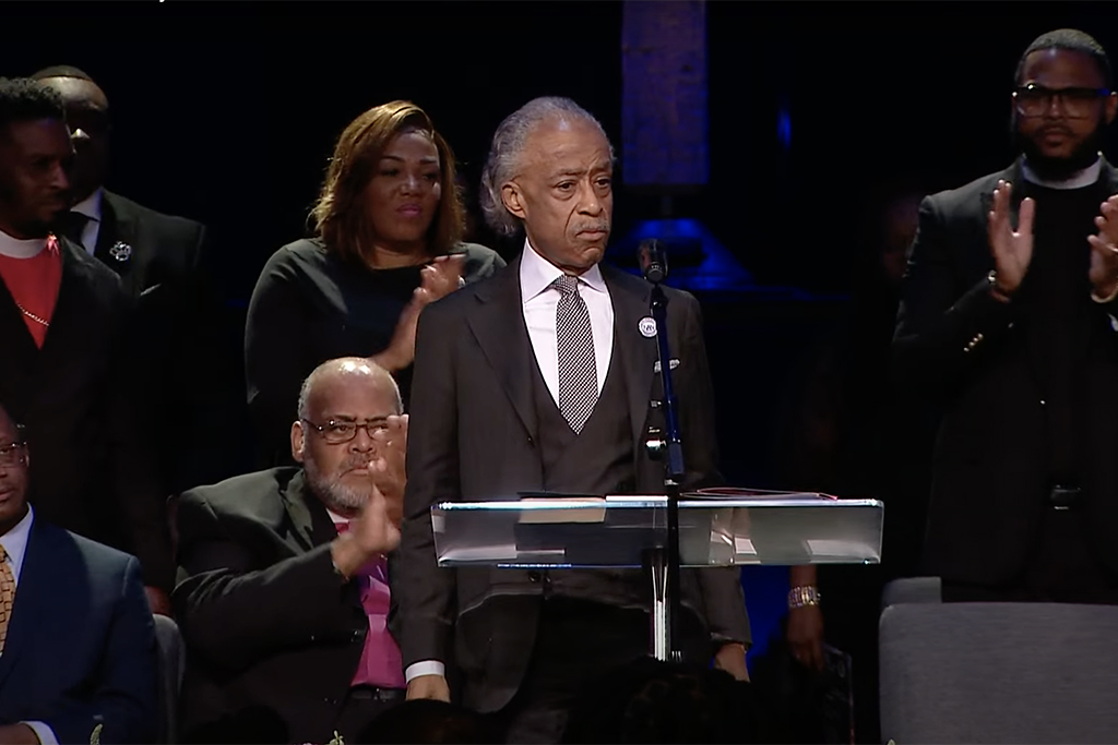 At Ajike Owens’ Funeral, Rev. Al Sharpton Rips DeSantis’ Silence On Shooting Death Of Mother Of 4