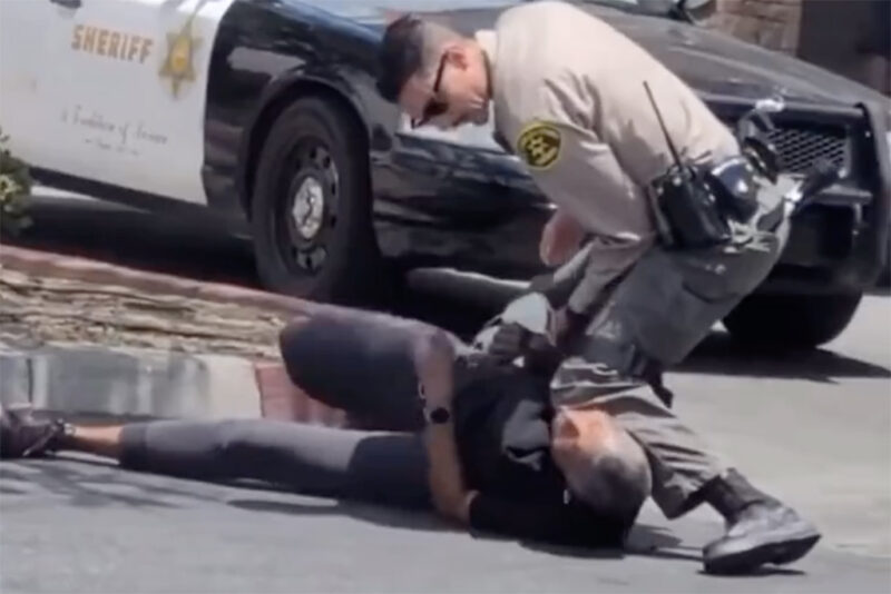 Video Shows California Cop Brutally Slam Unarmed Black Woman On Ground And Kneel On Her Neck