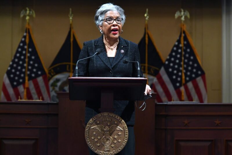 ‘Colored People’: Rep Joyce Beatty Quickly Checks Republican Eli Crane’s Reference To Black Americans