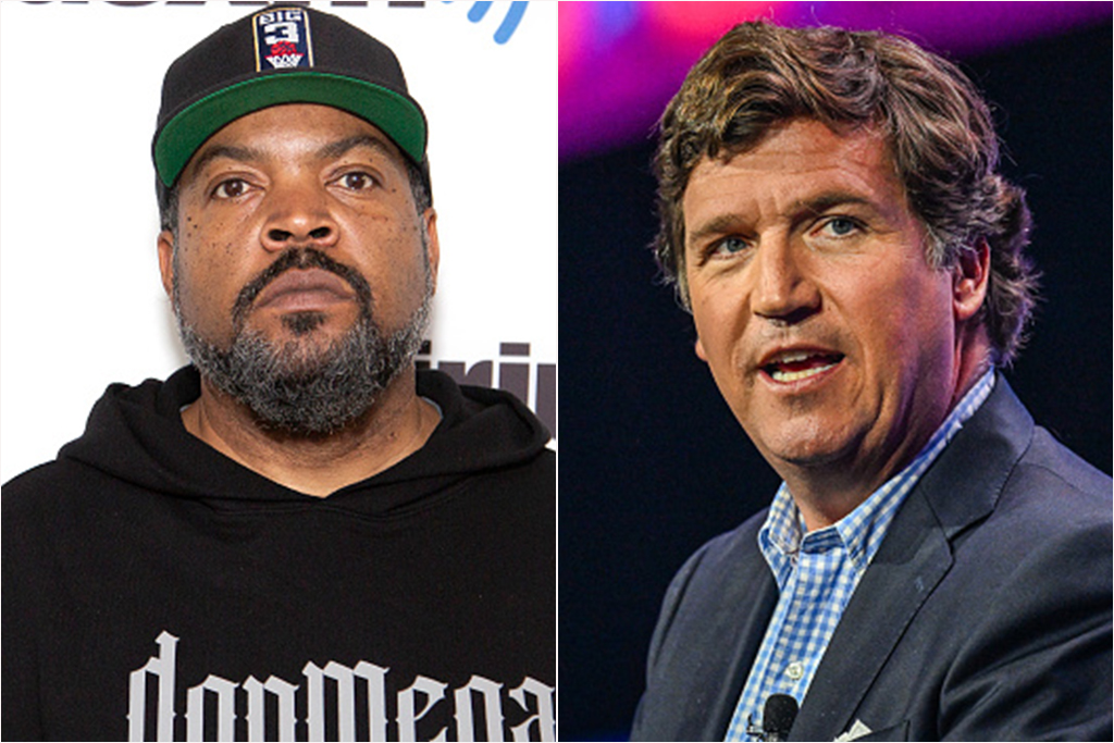 Video Of Ice Cube Driving With Tucker Carlson While Exchanging Vaccine Conspiracy Theories Goes Viral