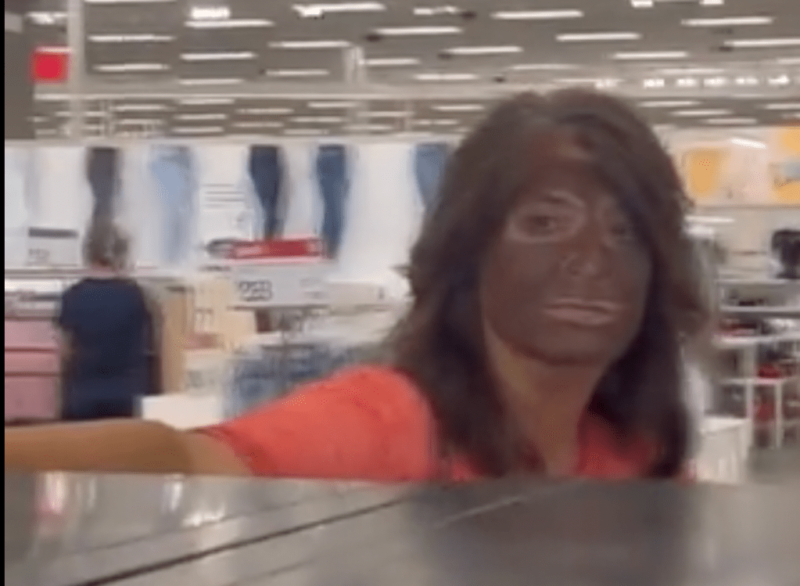 Video: Colorado White Woman Spotted Wearing Blackface And Trump Stickers At Target
