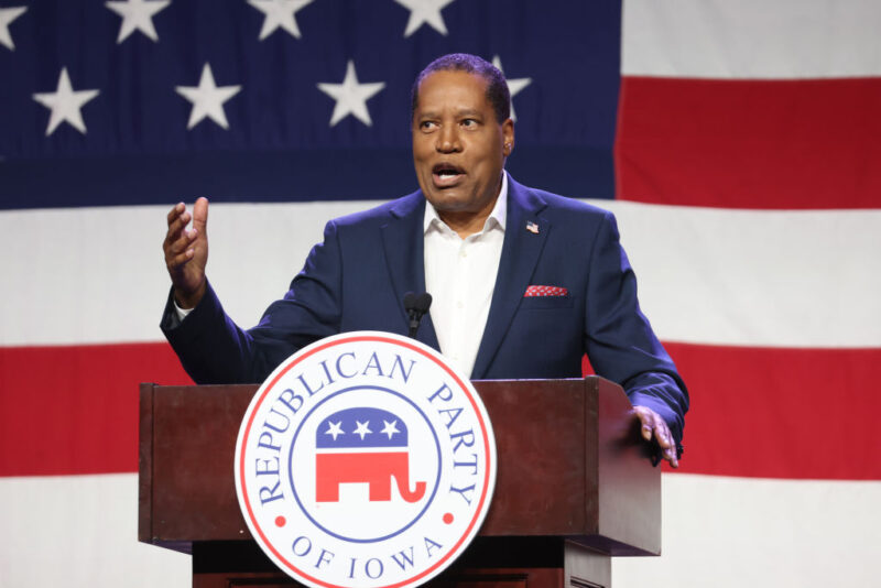 Larry Elder Threatens To Sue After RNC Excludes Him From ‘Rigged’ Republican Presidential Debate