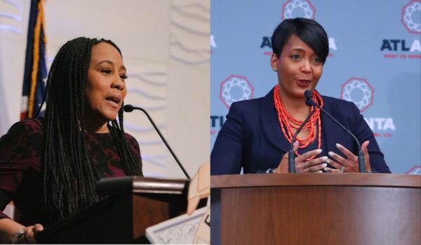 ‘We All Look Alike to Them’: Former Atlanta Mayor Keisha Lance Bottoms Says She Was Mistaken for Fani Willis By Trump Supporters Who Yelled ‘Lock Her Up’ Outside of Jail Where He Was Booked