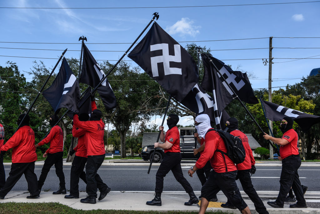 Nazis March In Florida One Week After White Supremacist Mass Shooting In Jacksonville