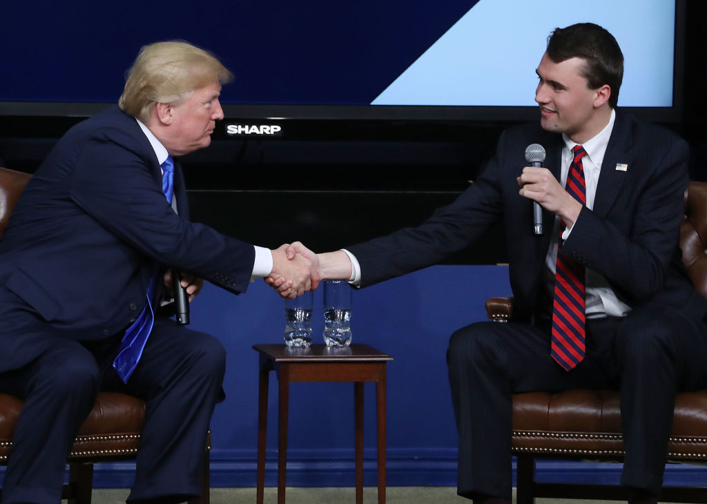 Charlie Kirk Says Donald Trump Was Elected Because White People Wanted A ‘White Obama’