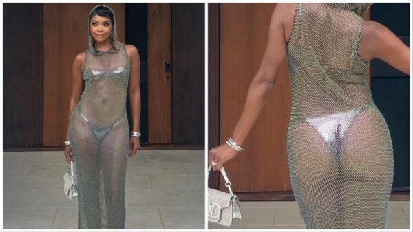 ‘And This Is Why They Stay Mad’: Gabrielle Union Shows More of Her ‘Cheeks’ In See-Through Outfit Following Criticism for Her Bikini Photos