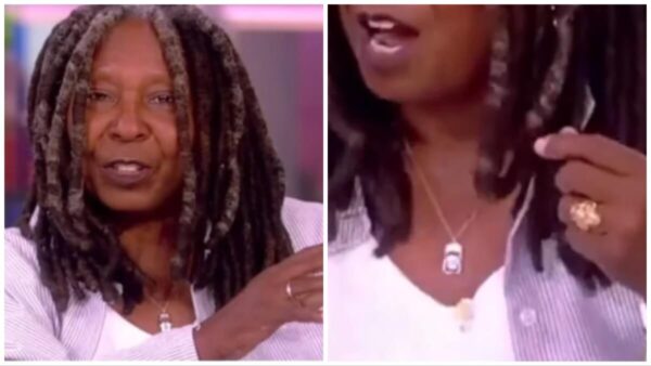 ‘Black People Came Out of Nowhere’: Whoopi Goldberg Returned to ‘The View,’ Proudly Rocks a Folding Chair Necklace Following Alabama Riverboat Brawl