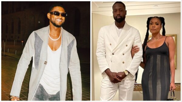 ‘That Man Will Knock My Whole Head Off and Then Dunk It’: Usher Catches Himself and Passes on Serenading Gabrielle Union In Front of Dwyane Wade at Paris Concert