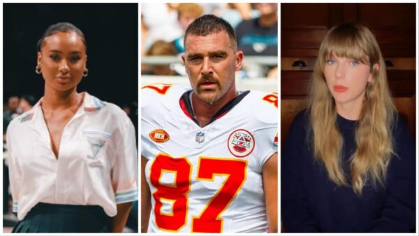 Fans Call Out Travis Kelce for ‘Switching His Identity’ One Year After Ditching Black Girlfriend for ‘Vanilla Bean’ Taylor Swift