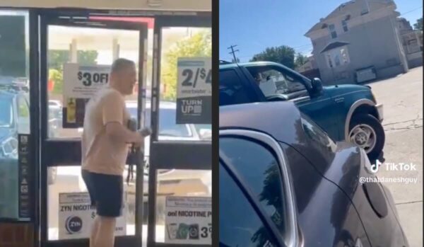 ‘You’re a N—er’: Vile White Man Goes on Racist, Profanity-Laced Rant, Threatens to Ram Into Woman’s Vehicle, Video Shows