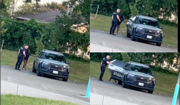 ‘You About to Lose Your Job!’: Video of Maryland Cop Kissing Woman In Public Park Before Joining Her In Back of Patrol Vehicle Sparks Outrage, Jokes on Social Media