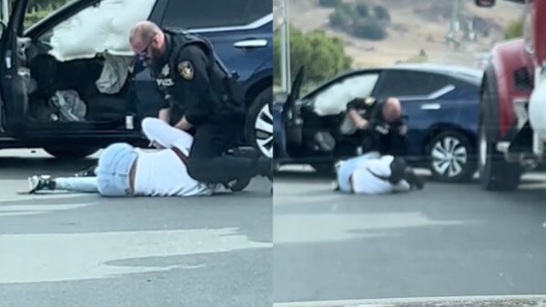 ‘She May be Hurt’: California Cop Pummels Black Woman In the Face After She Crashes Car In Shocking Video. He Has a History of Violent Arrests