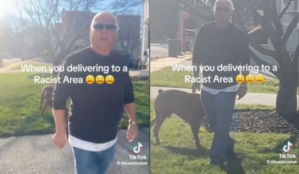 ‘I’ll Drag You Out of That Car!’: Enraged White Man with Unleashed Pitbull Threatens Delivery Woman In Viral Video Sparking Outrage