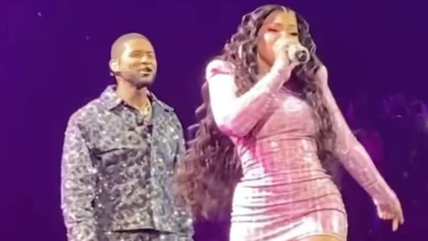 ‘He Better Back Off Nelly’s Woman’: Ashanti Seemingly Avoids Usher’s Serenading Trap During Their Performance