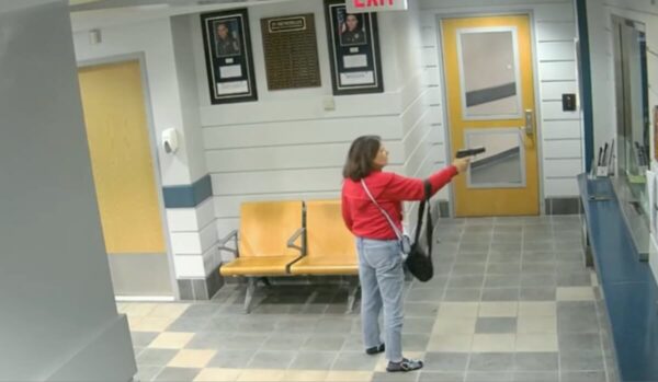 Video: White Connecticut Woman Shots Up Lobby at Police Station and Is Taken In Alive; Reportedly Was in the Middle of Emotional Meltdown, ‘Felt Trapped’