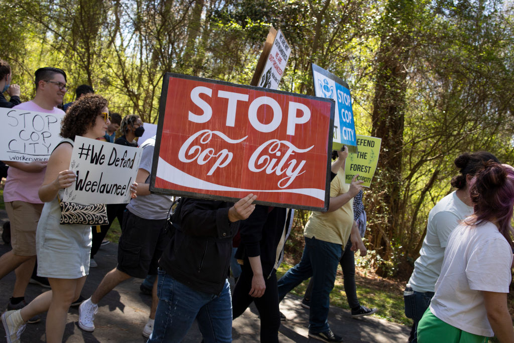 ‘Cop City’: Police Chief Blames Protesters After Cops Use Tear Gas To Disperse Crowd