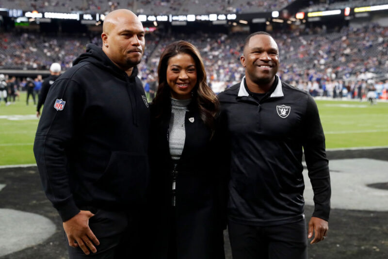 Las Vegas Raiders Make History As First NFL Team With A Black President, Head Coach And GM