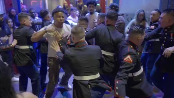 Video Captures Marines Fighting with Civilians Outside Texas Bar; Social Media Decries Assumption That the Black Men Are the ‘Aggressors’