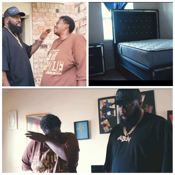 Trae tha Truth Blesses Single Mom of 3 Kids with New Furniture Months After Renovating Home of Elderly Woman Arrested for $77 Trash Bill