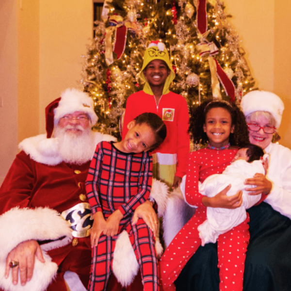 Ciara Faces Criticism for Inviting White Santa Claus During Home Visit with Kids, ‘They Couldn’t Find a Black One?’