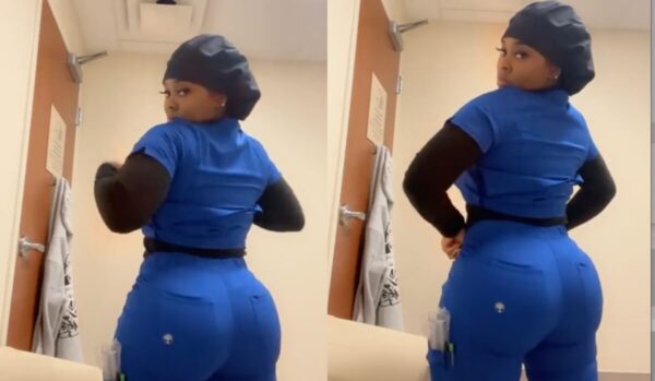 Florida Nurse Claps Backs at Critics After Showing Off Curvy Body In Tight-Fitting Scrubs Online: ‘Can Start a Heart Just as Well as I Can Stop One!’